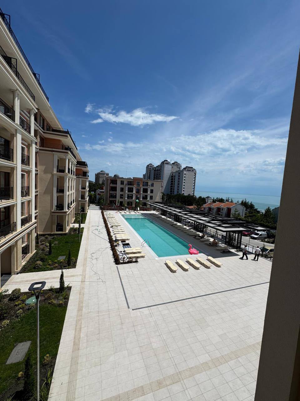 Двухкомнатная квартира с видом на море в комплексе Green Fort Suites, Солнечный Берег ID: 104464 - фото 4