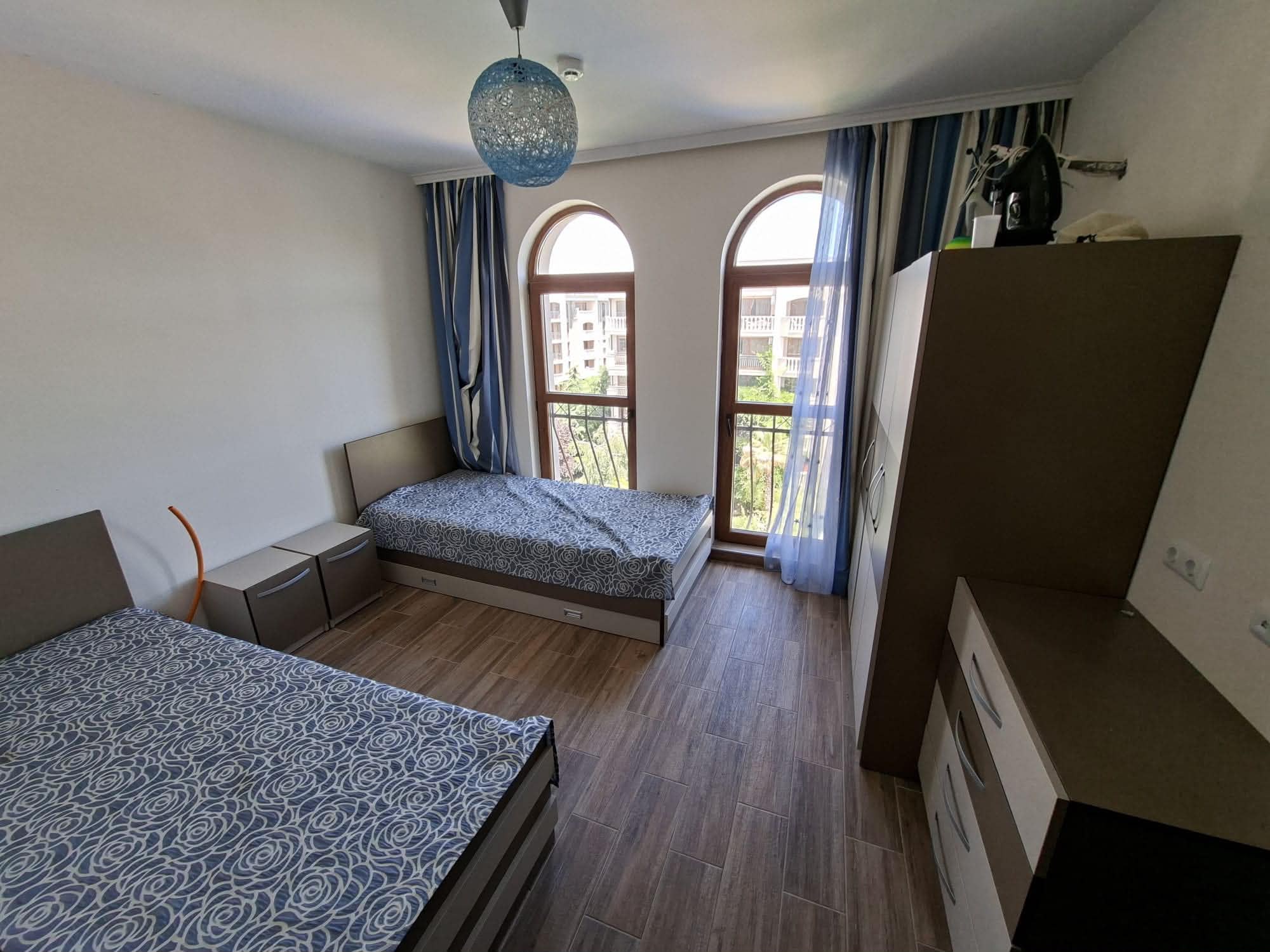 Двухкомнатная квартира с видом на бассейн в комплексе Cascadas Family Resort, Солнечный Берег ID: 104843 - фото 8