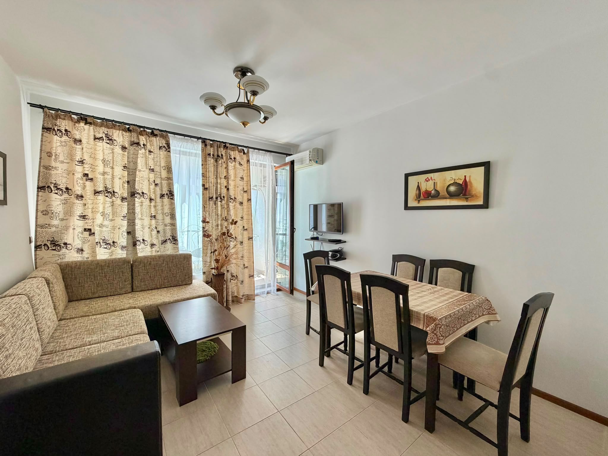 Двухкомнатная квартира в 100 метрах от моря, Равда ID: 104889 - фото 1