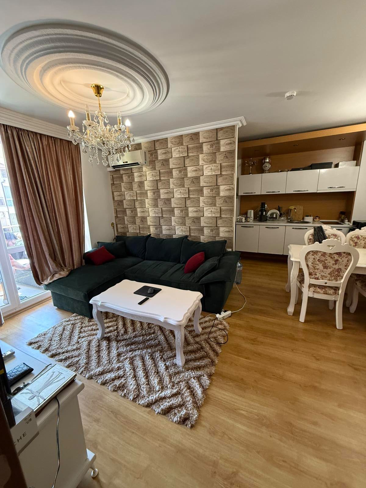 Двухкомнатная квартира в премиальном комплексе Sweet Homes 3, Солнечный Берег ID: 105273 - фото 1