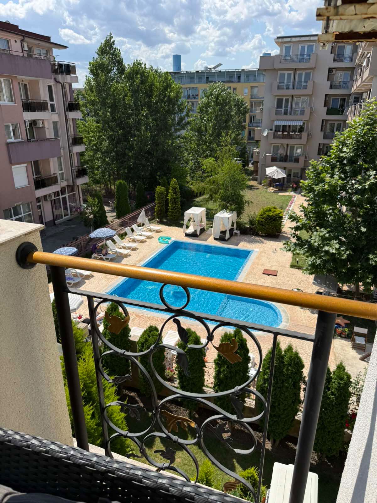 Двухкомнатная квартира в премиальном комплексе Sweet Homes 3, Солнечный Берег ID: 105273 - фото 9