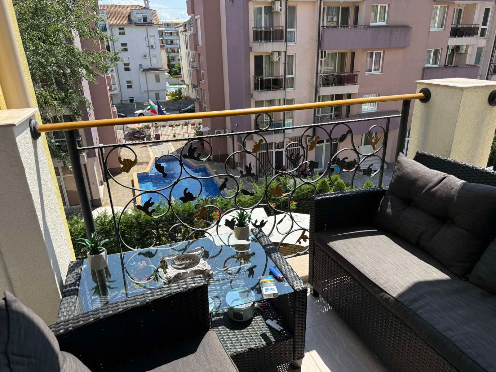 Двухкомнатная квартира в премиальном комплексе Sweet Homes 3, Солнечный Берег ID: 105273 - фото 14