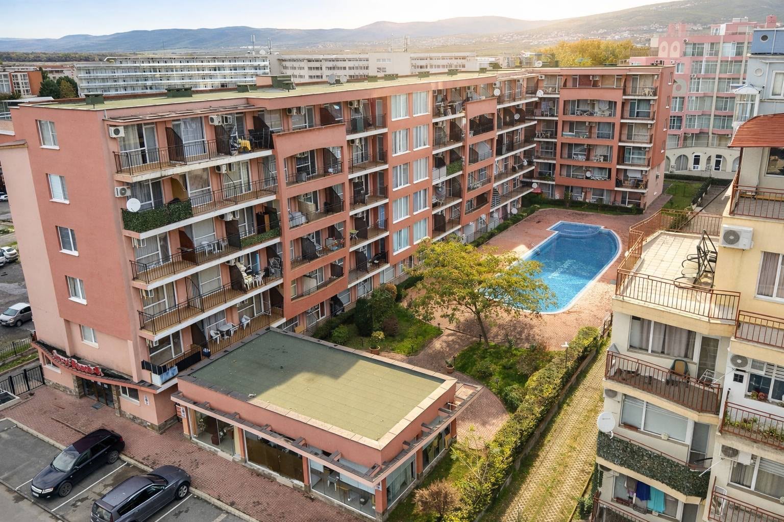Студия по доступной цене  в отличном квартале Солнечного Берега, Sunset Beach 4 ID: 105444 - фото 1