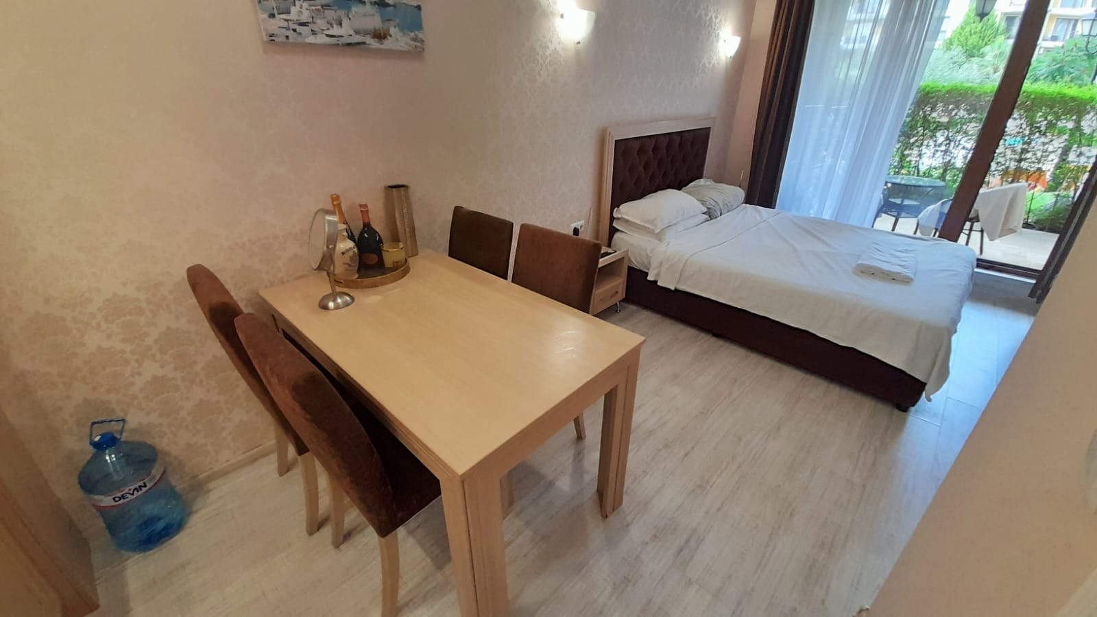 Студия с уютной террасой в комплексе Harmony Suites Monte Carlo, Солнечный Берег ID: 106235 - фото 8
