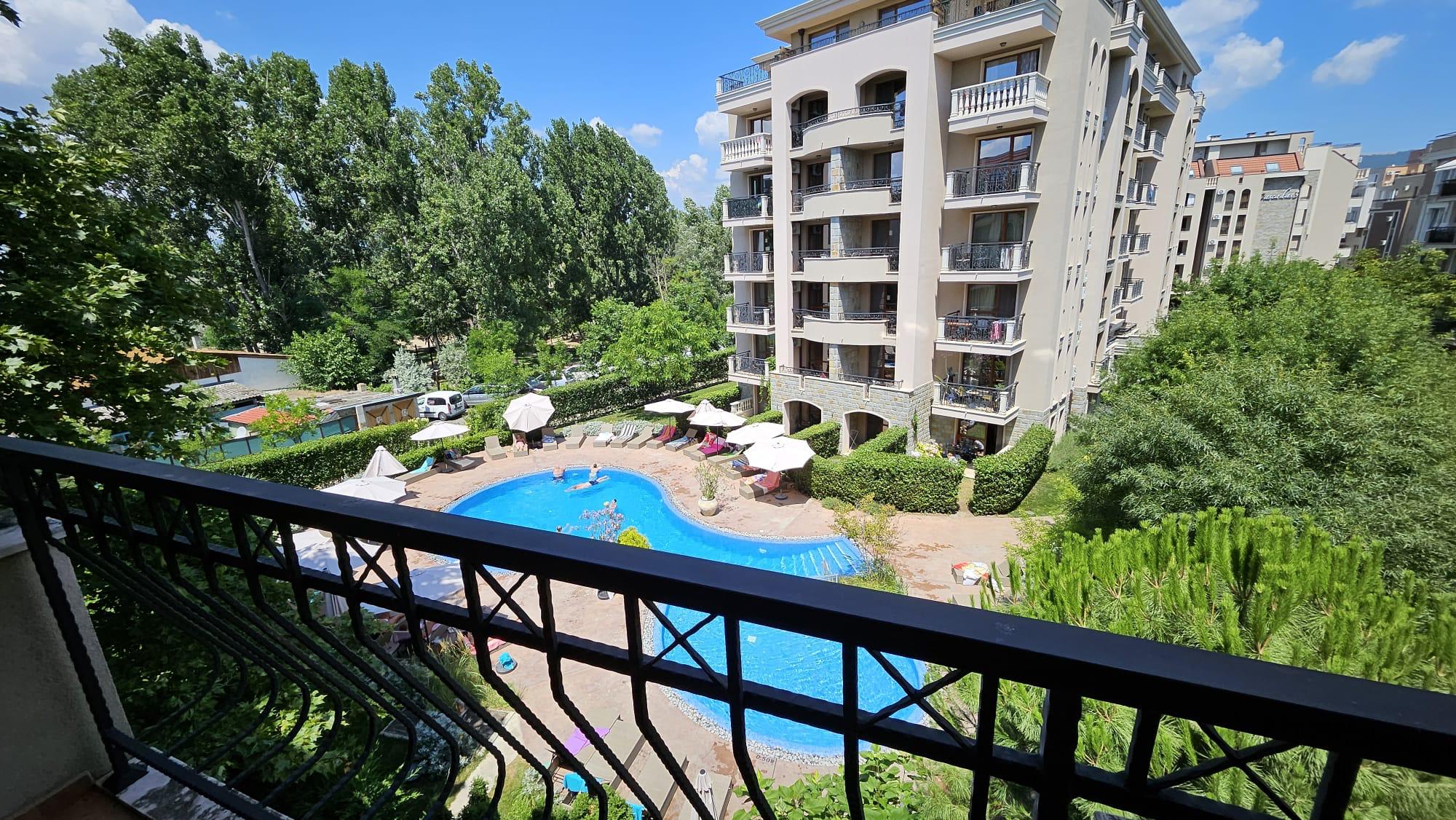 Двухкомнатная квартира с видом на бассейн в комплексе Cascadas Family Resort (блок 5), Солнечный Берег ID: 106175 - фото 3
