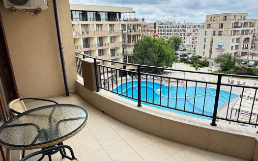 Трехкомнатная квартира с видом на море и бассейн в комплексе Luxor, Святой Влас ID: 106464