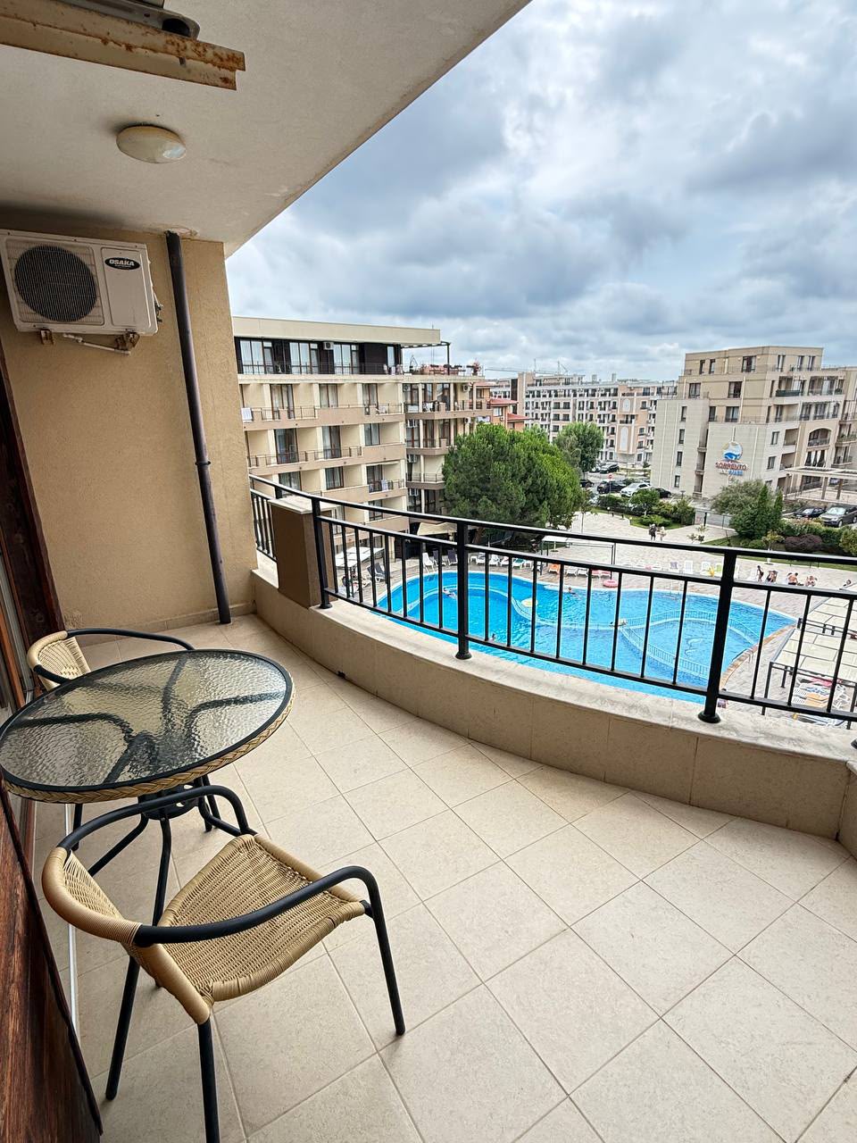 Трехкомнатная квартира с видом на море и бассейн в комплексе Luxor, Святой Влас ID: 106464 - фото 1