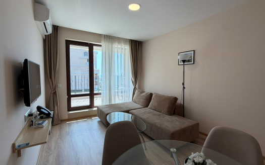 Двухкомнатная квартира на первой линии с видом на море в комплексе Premier Fort Beach, Святой Влас ID: 106416