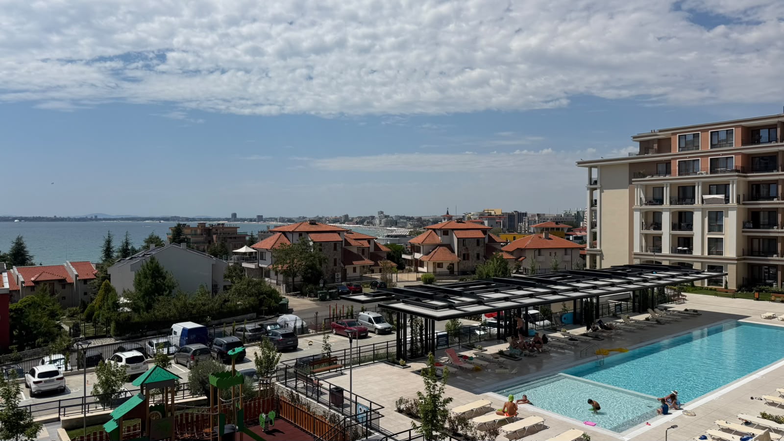 Двухкомнатная квартира в рассрочку с видом на море в новом комплексе Green Fort Suites, Солнечный Берег ID: 106580 - фото 9