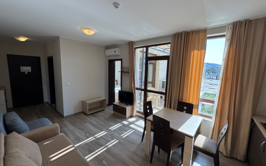 Двухкомнатная квартира с полной меблировкой и видом на горы в комплексе Sorrento Sole Mare, Святой Влас ID: 106752