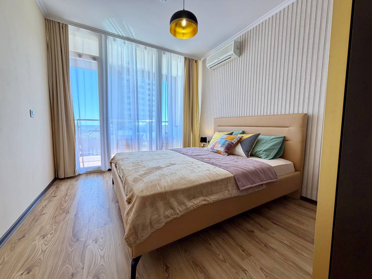 Прекрасная двухкомнатная квартира на первой линии моря в комплексе Dune Residence, Солнечный Берег ID: 106837 - фото 4