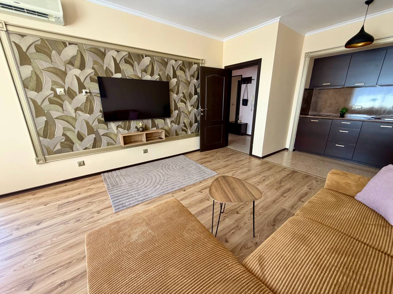 Прекрасная двухкомнатная квартира на первой линии моря в комплексе Dune Residence, Солнечный Берег ID: 106837 - фото 2