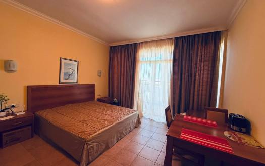Studio with a large area and sea view in the Sunset Resort complex, Pomorie ID: 109095