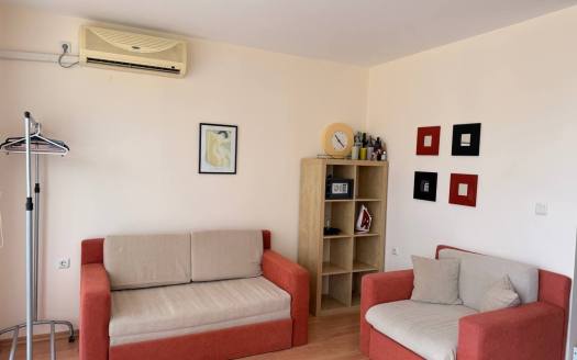 Studio in erster Linie mit herrlichem Meerblick im Komplex Panorama Fort Beach, Sweti Wlas ID: 108962