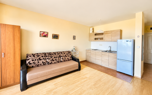 Просторная студия в 50 метрах от моря в комплексе Riviera Fort Beach, Равда ID: 107434