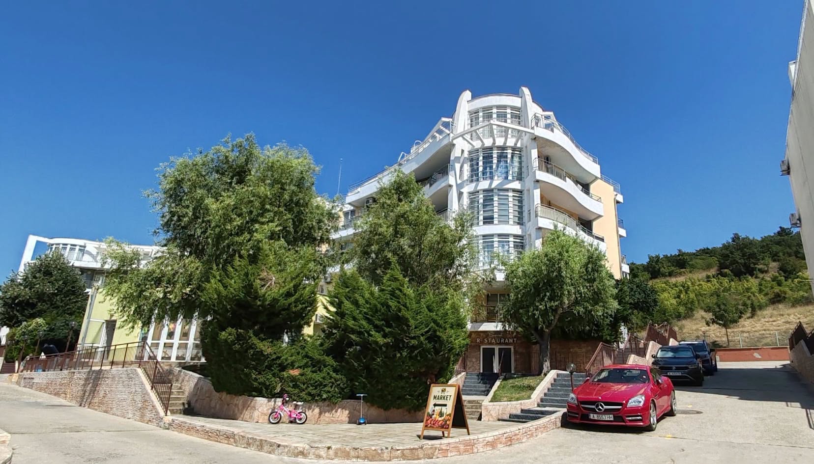 Студия в зеленом районе Кошарицы по супер цене, Sunset Resort ID: 107292 - фото 1