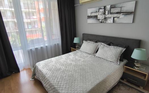 Zweizimmerwohnung in erster Meereslinie mit Meerblick im Komplex Marina View Fort Beach, Sweti Wlas ID: 108286