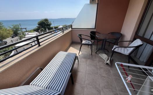 Drei-Zimmer-Wohnung in erster Linie mit Meerblick im Komplex Coastal Dreams, Sweti Wlas ID: 108397