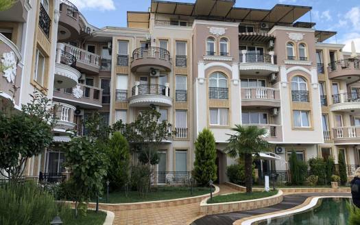 Двокімнатна квартира в 250 метрах від моря в комплексі Mellia Resort 9, Равда ID: 107751