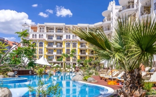Трехкомнатный апартамент с южной ориентацией в комплексе Harmony Suites Monte Carlo, Солнечный Берег ID: 106957