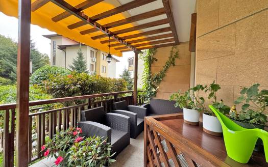 Dwupokojowy apartament z widokiem na ogród w kompleksie Garden of Eden, Święty Włas ID: 108139