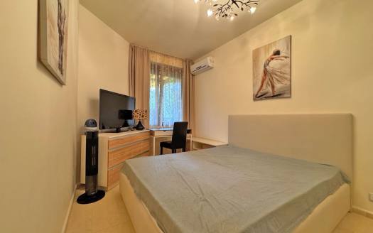 Dwupokojowy apartament z widokiem na ogród w kompleksie Garden of Eden, Święty Włas ID: 108139