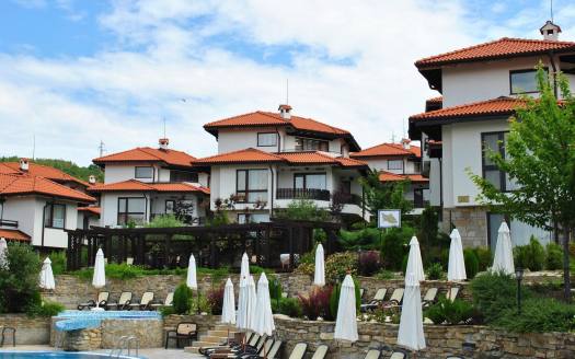Двухкомнатная квартира с собственной лужайкой в комплексе Bay View Villas, Кошарица ID: 107571