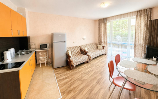 Студия с хорошей площадью в комплексе Sea Breeze, Святой Влас ID: 107012