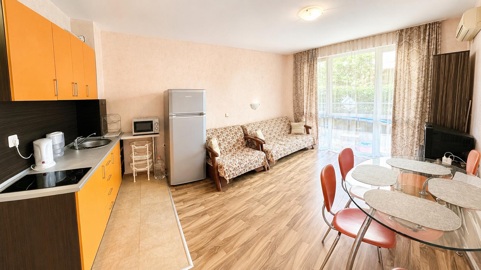 Студия с хорошей площадью в комплексе Sea Breeze, Святой Влас ID: 107012 - фото 1