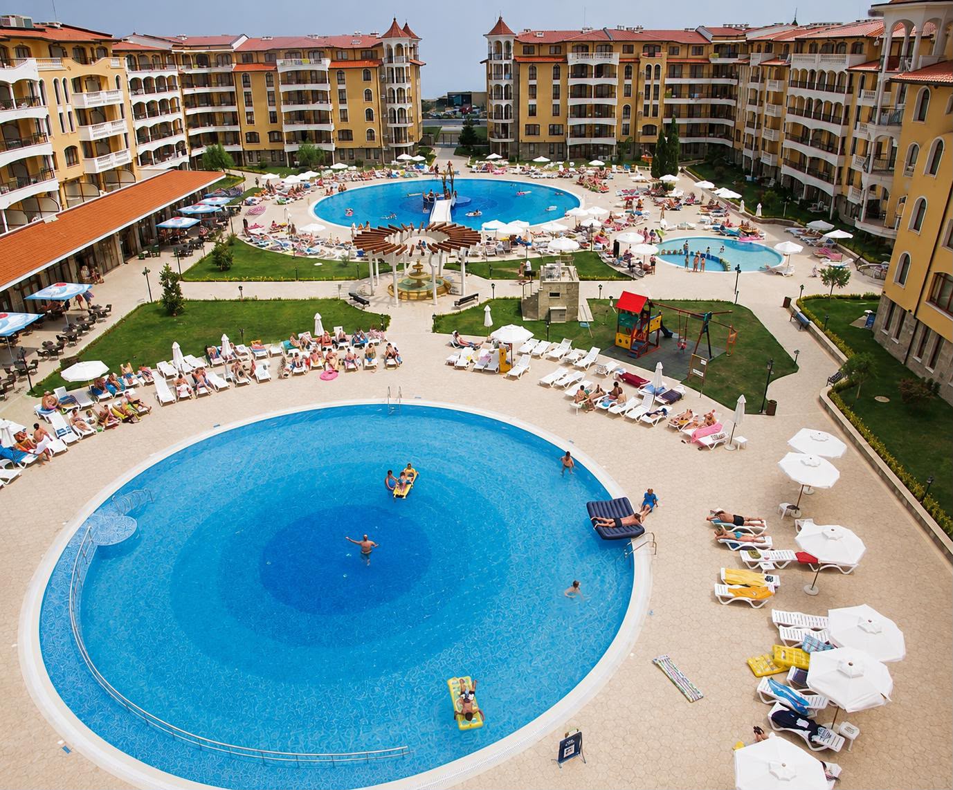 Просторная и светлая студия в комплексе Royal Sun, Солнечный Берег ID: 107152 - фото 11