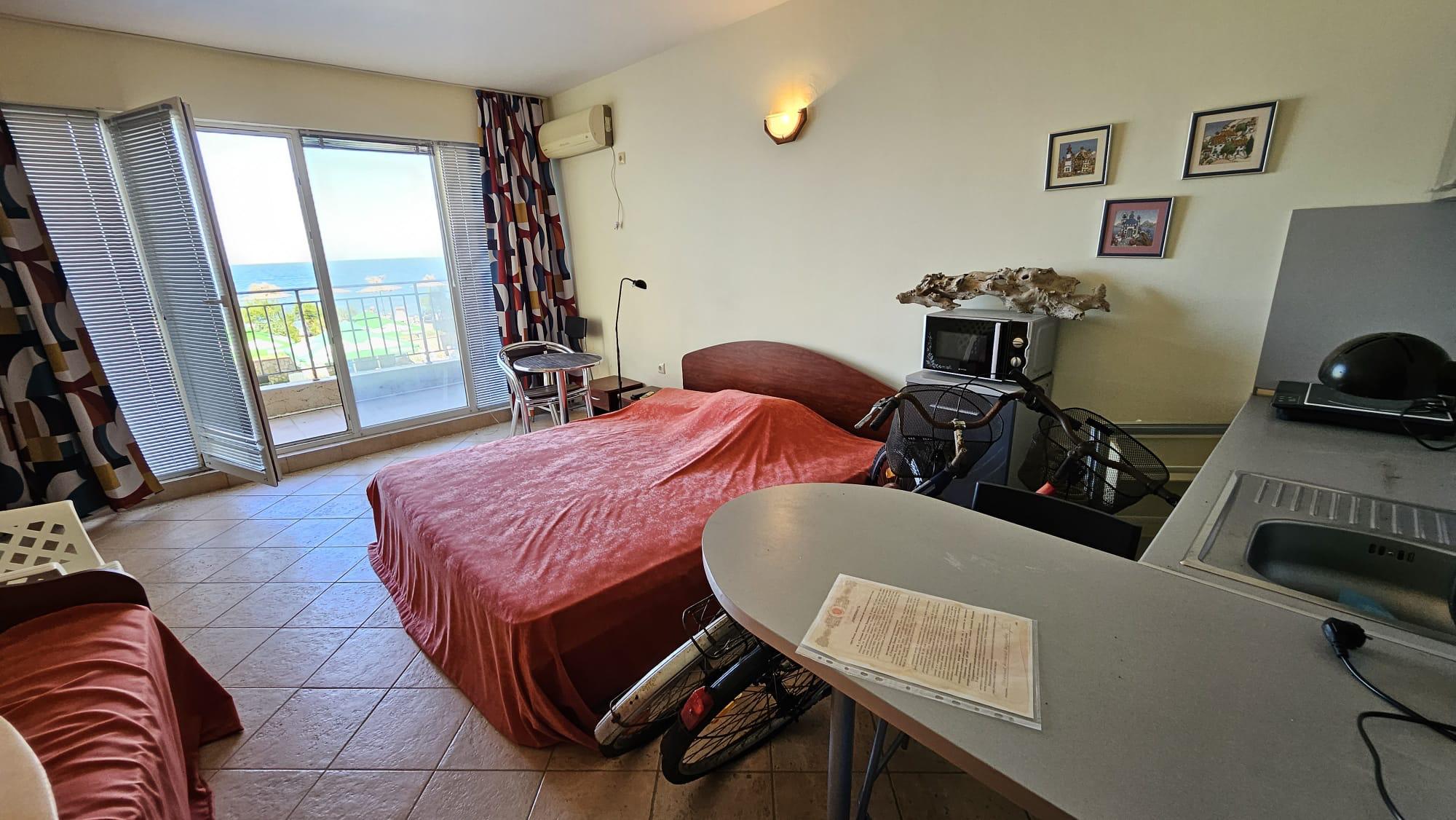 Студия на первой линии с видом на море в комплексе Relax, Поморие ID: 107467 - фото 2