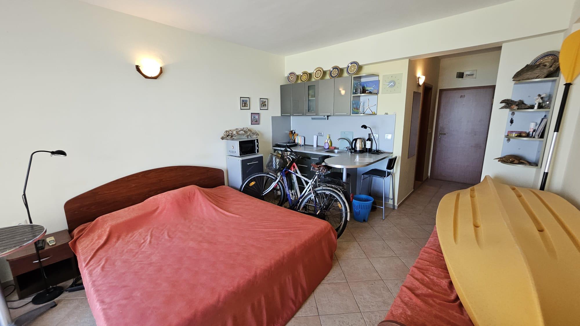 Студия на первой линии с видом на море в комплексе Relax, Поморие ID: 107467 - фото 3