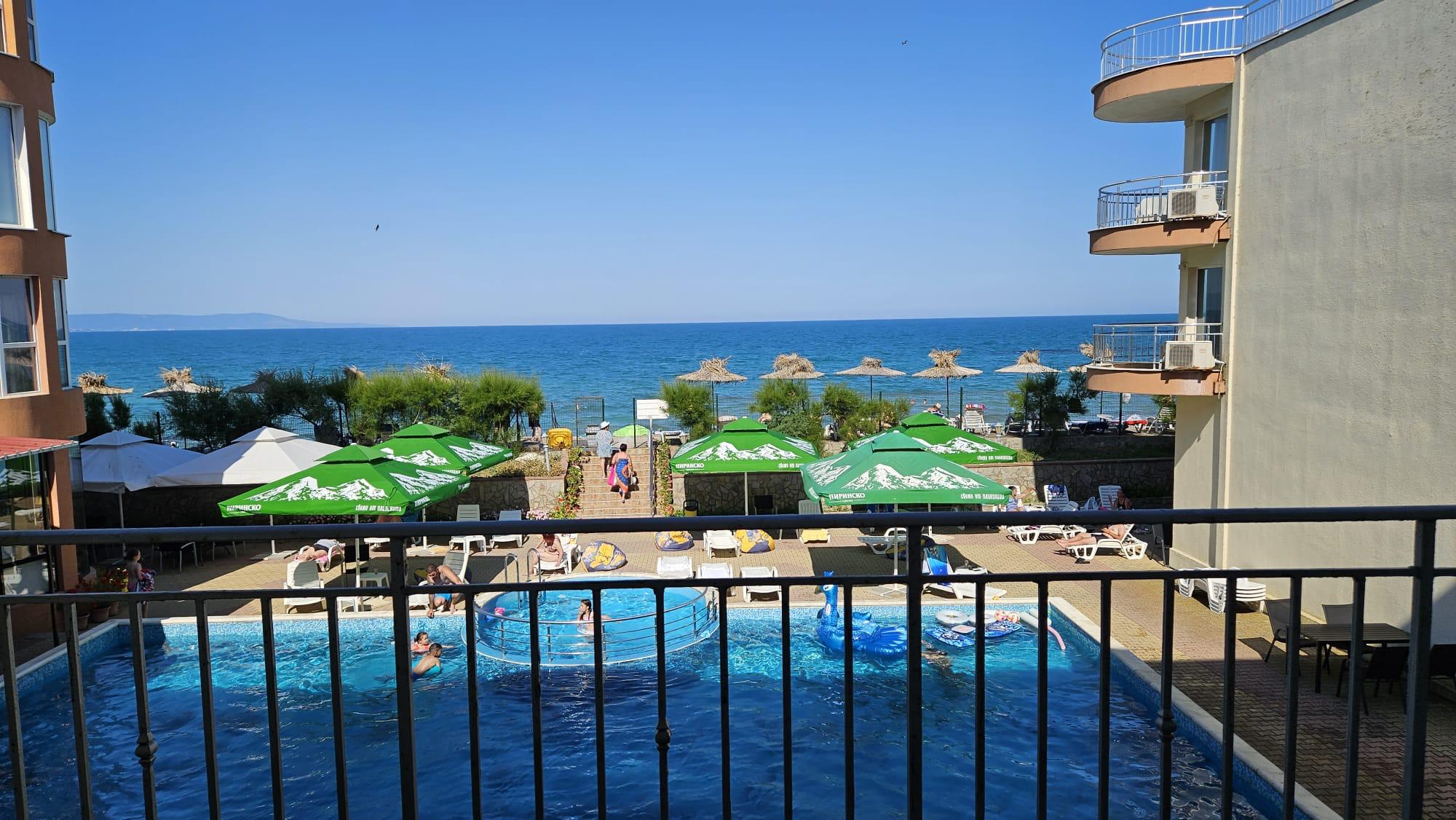 Студия на первой линии с видом на море в комплексе Relax, Поморие ID: 107467 - фото 1