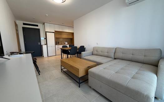 Two-bedroom apartment with sea and pool view in Green Fort Suites, Sunny Beach ID: 109361