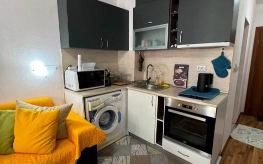 Two-bedroom apartment 350 meters from the sea in the Sea Breeze complex, Saint Vlas ID: 111049