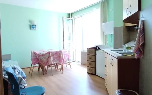 Двустаен апартамент с изглед към морето в комплекс Русалка, Свети Влас ID: 110575