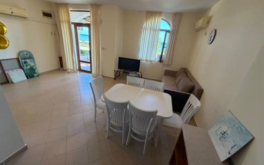 Three-room maisonette on the frontline in the Garden of Eden complex, Sveti Vlas ID: 111463