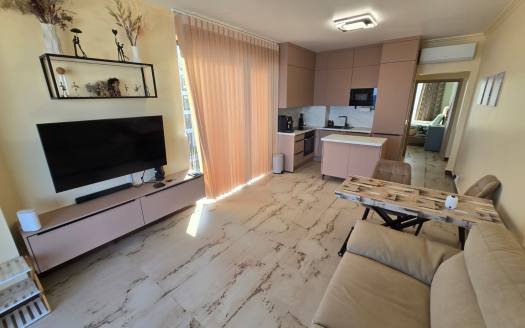 Luxuriöse Drei-Zimmer-Wohnung in erster Meereslinie im Komplex Olympia Residence, Ravda ID: 110911