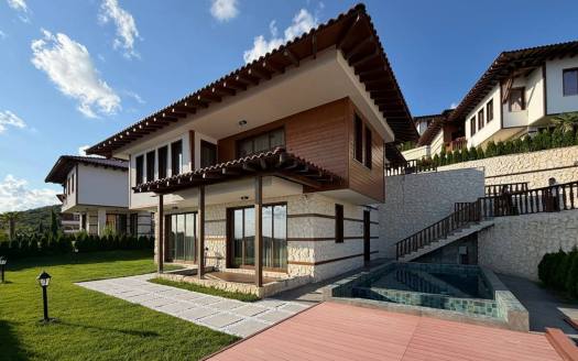Two-storey villa with a panoramic sea view in the Venid Eco Village complex, Sveti Vlas ID: 110981