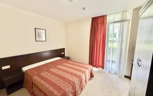 Budget two-room apartment on the first line in the Sunset Resort Family complex, Pomorie ID: 111129