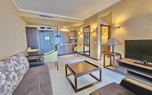 Двустаен апартамент с изглед към морето и басейна в комплекс Barcelo, Слънчев бряг ID: 110738