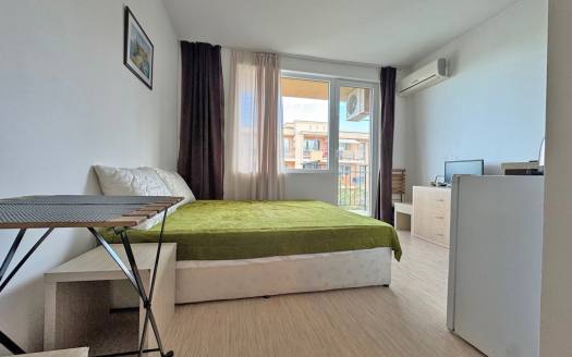 Достъпно студио с изглед към басейна в комплекс Sunny View Central, Слънчев бряг ID: 112307