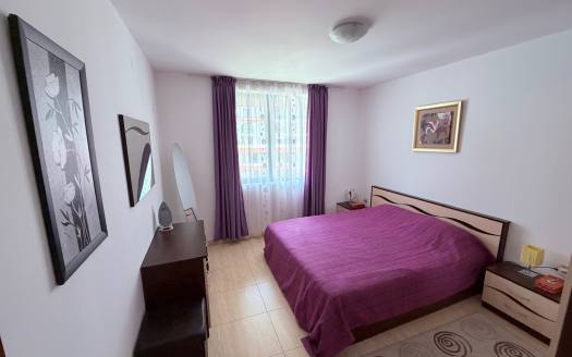 Two-room apartment with a beautiful view of the sea and pool in the complex Etara 2, Saint Vlas ID: 111623