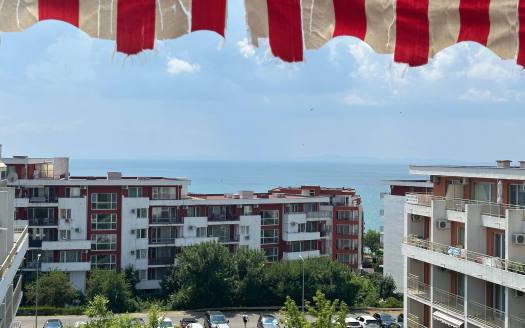Two-room apartment with a panoramic sea view in the Crown Fort Club complex, Sveti Vlas ID: 111024