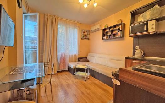 Two-bedroom apartment in a quiet area in the Messembria Palace complex, Sunny Beach ID: 111326