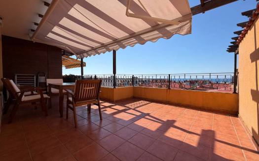 Two-bedroom apartment with a huge terrace and sea and mountain views in the Marina Ville complex, Saint Vlas ID: 111519