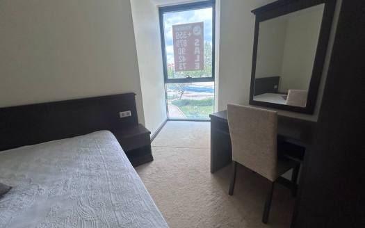 Двустаен апартамент на първа линия на достъпна цена в комплекс Sunset Resort Family, Поморие ID: 110326