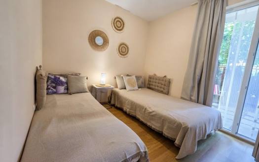 Двустаен апартамент със собствен двор в комплекс Messembria Resort, Слънчев Бряг ID: 112292