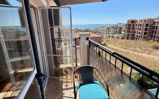 Geräumige Studiowohnung mit Meerblick im Komplex Macon Residence, Sweti Wlas ID: 110946