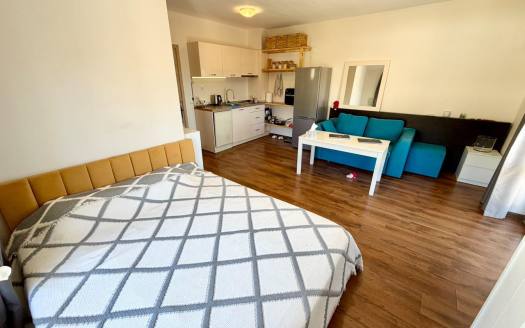 Geräumige Studiowohnung mit Meerblick im Komplex Macon Residence, Sweti Wlas ID: 110946